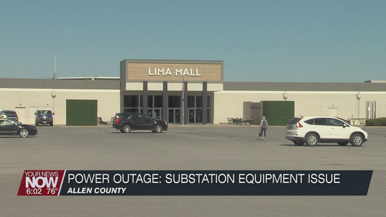 Power outage in Allen County due to equipment issue at substation